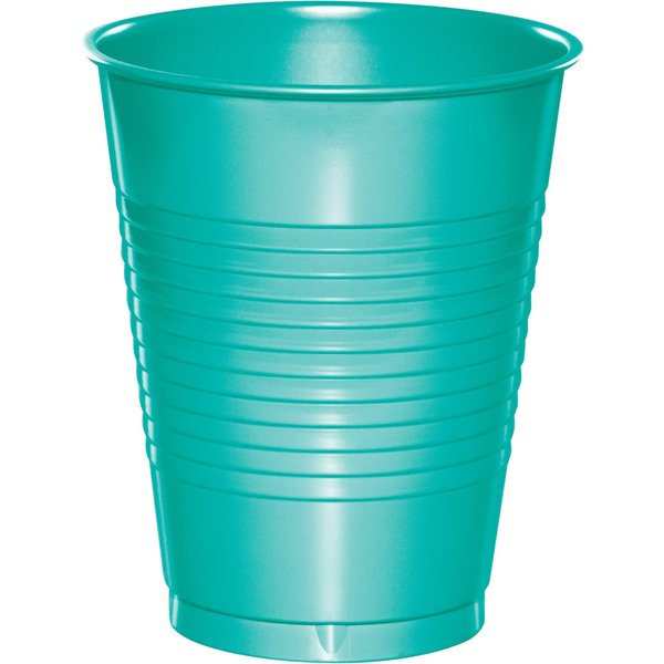 Touch Of Color Teal Lagoon Plastic Cups, 16oz, 240PK 324775